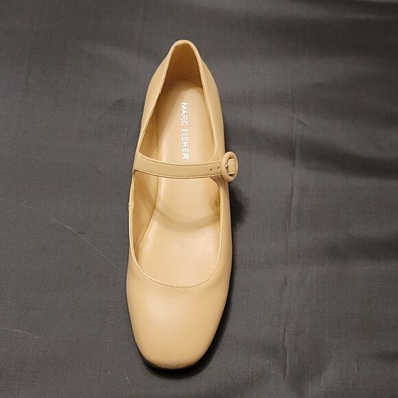 BRAND NEW  MARC MARY JANE CHUNKY LOW  HEEL ROUND TOE ANKLE STRAP FLATS - Picture 16 of 16